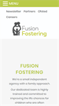 Mobile Screenshot of fusionfostering.com